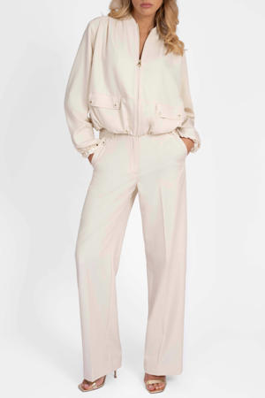 wide leg pantalon - crème