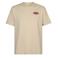Timberland regular T-shirt met backprint beige