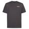 Timberland regular T-shirt met backprint grijs
