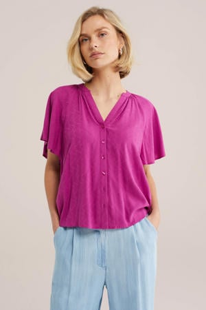 blouse fuchsia