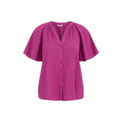 WE Fashion blouse fuchsia afbeelding