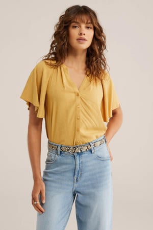 blouse oker
