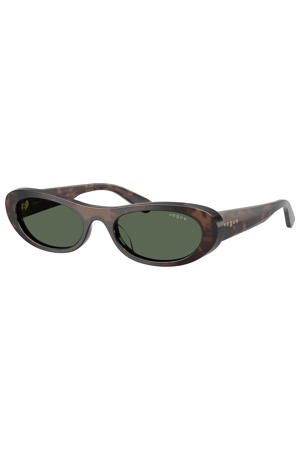 zonnebril 0VO5695SU met tortoise print bruin