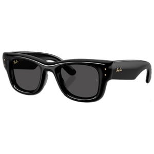 x A$AP Rocky zonnebril Wayfarer Puffer zwart/goudkleurig