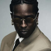 thumbnail: Ray-Ban x A$AP Rocky zonnebril RB3929 goudkleurig/paars