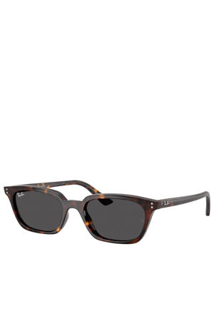 zonnebril met tortoise print 0RB4456 bruin