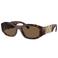 Versace zonnebril 0VE4361 met tortoise print donkerbruin