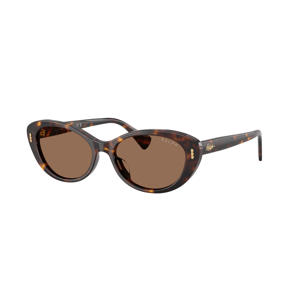 zonnebril 0RA5350U met tortoise print donkerbruin
