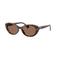 Ralph Lauren zonnebril 0RA5350U met tortoise print donkerbruin