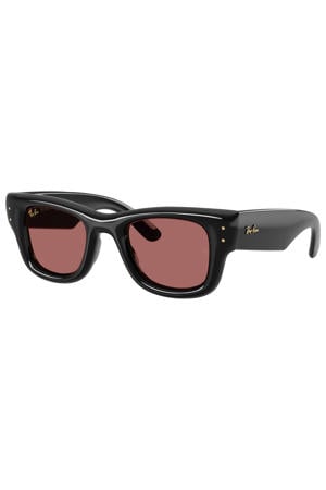 x A$AP Rocky zonnebril Wayfarer Puffer rood/zwart