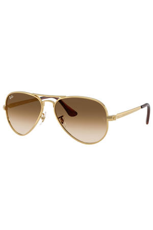 zonnebril 0RB3925 goudkleurig