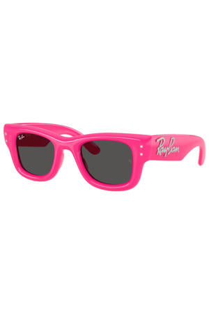 x A$AP Rocky zonnebril Wayfarer Puffer roze