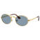 Ray-Ban x A$AP Rocky zonnebril RB3931 goudkleurig/blauw