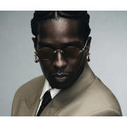 thumbnail: Ray-Ban x A$AP Rocky zonnebril RB3929 goudkleurig/bruin