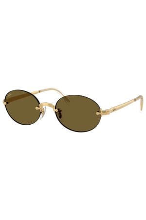 x A$AP Rocky zonnebril RB3929 goudkleurig/bruin