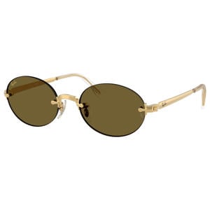x A$AP Rocky zonnebril RB3929 goudkleurig/bruin