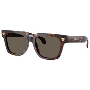 zonnebril 0VE4510U met tortoise print bruin