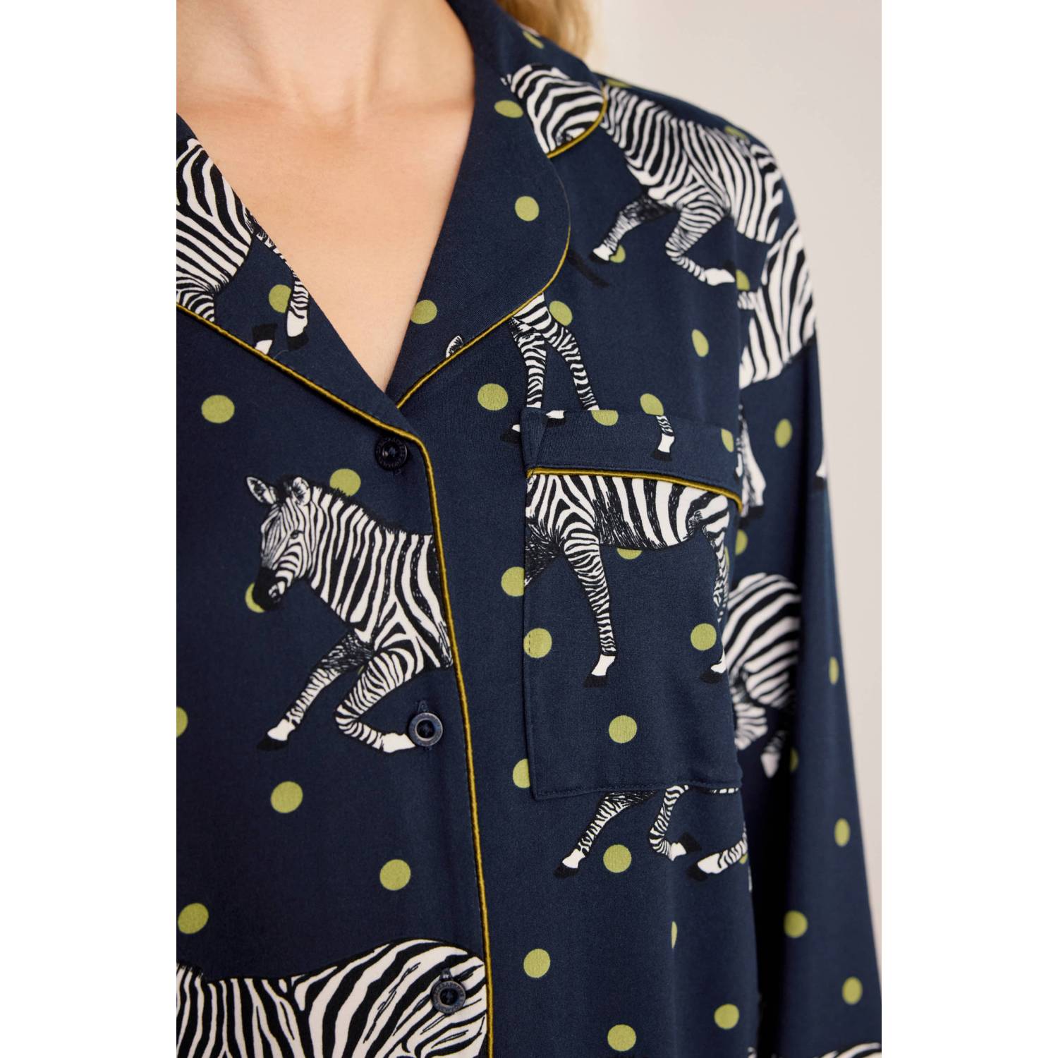 Chelsea Peers pyjama set donkerblauw multi