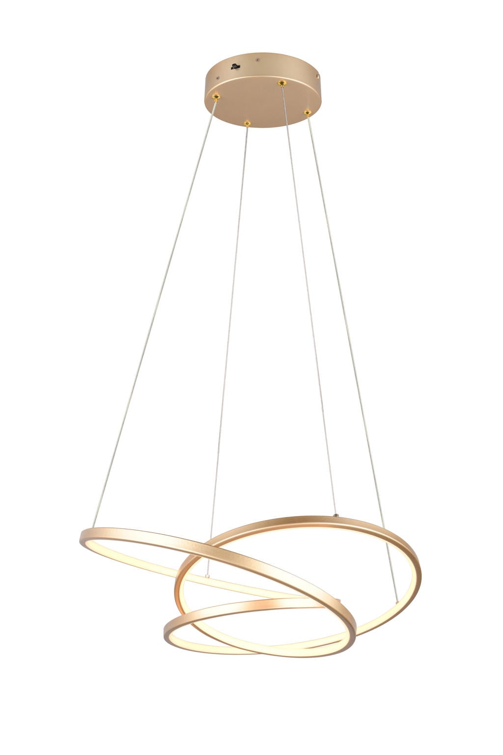 TRIO DARVIN - Hanglamp - Goud - incl. 1x SMD 34 W