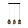 REALITY BIDAR - Hanglamp - Zwart-goud - excl. 3x E27 4 W
