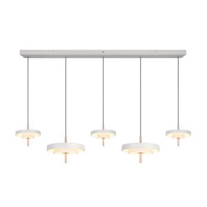 KEATON - Hanglamp - Grijs warm - incl. 1x SMD 50 W