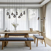 thumbnail: TRIO LUMINA - Hanglamp - Zwart mat - excl. 8x E14 2 W