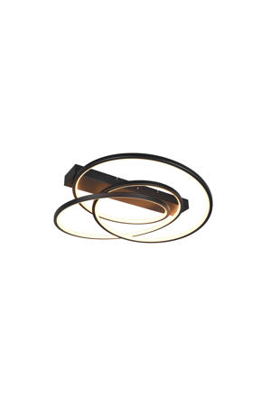 DARVIN - Plafondlamp - Zwart mat - incl. 1x SMD 34 W