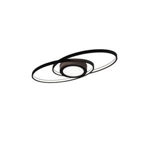 GALAXY - Plafondlamp - Antraciet - incl. 1x SMD 28 W