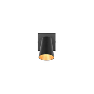 SHARP - Spot - Zwart mat - excl. 1x GU10 4,9 W