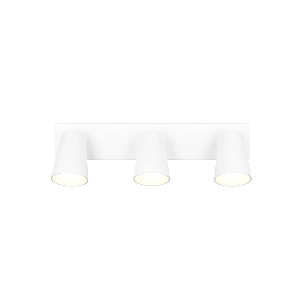 TRIO SHARP - Spot - Wit mat - excl. 3x GU10 4,9 W
