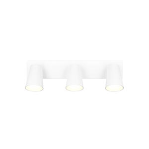 SHARP - Spot - Wit mat - excl. 3x GU10 4,9 W 