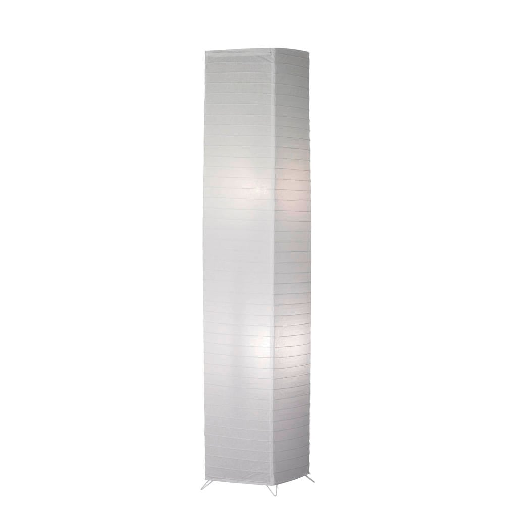 REALITY BAMBOO - Vloerlamp - Wit - excl. 2x E27 4,9 W
