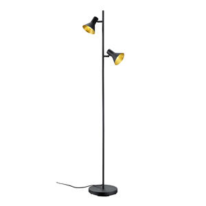 NINA - Vloerlamp - Zwart - excl. 2x E14 2 W