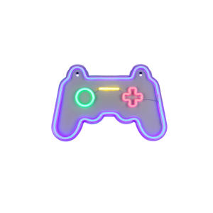 GAMER - Wandlamp - Transparant helder - incl. 1x SMD 5 W  