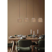 thumbnail: TRIO SMILLA - Hanglamp - Zwart mat - excl. 4x E27 4 W
