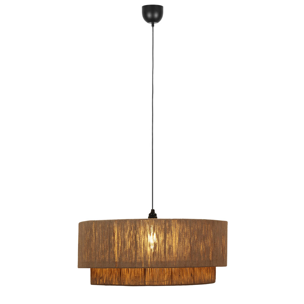TRIO SMILLA - Hanglamp - Zwart mat - excl. 1x E27 4 W