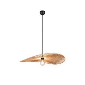 LAURINE - Hanglamp - Zwart mat - excl. 1x E27 4 W