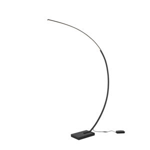 BANGKOK - Vloerlamp - Zwart mat - incl. 1x SMD 18 W 