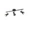 REALITY CANTAR - Spot - Zwart mat - excl. 3x GU10 4,9 W