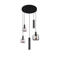 TRIO MATARO - Hanglamp - Zwart mat - excl. 1x E27 4,9 W