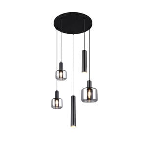MATARO - Hanglamp - Zwart mat - excl. 1x E27 4,9 W