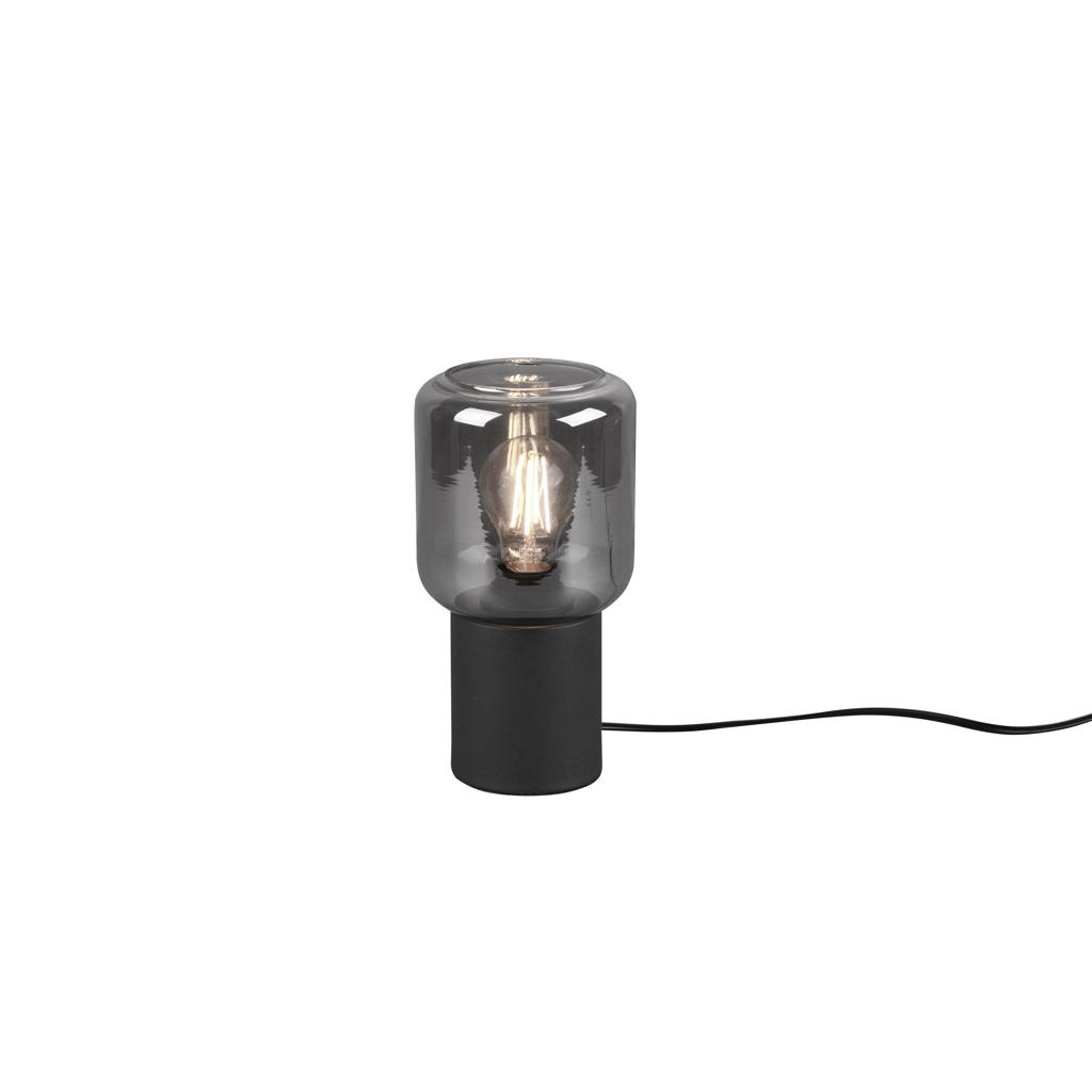 REALITY NICO - Tafellamp - Zwart mat - excl. 1x E27 4 W