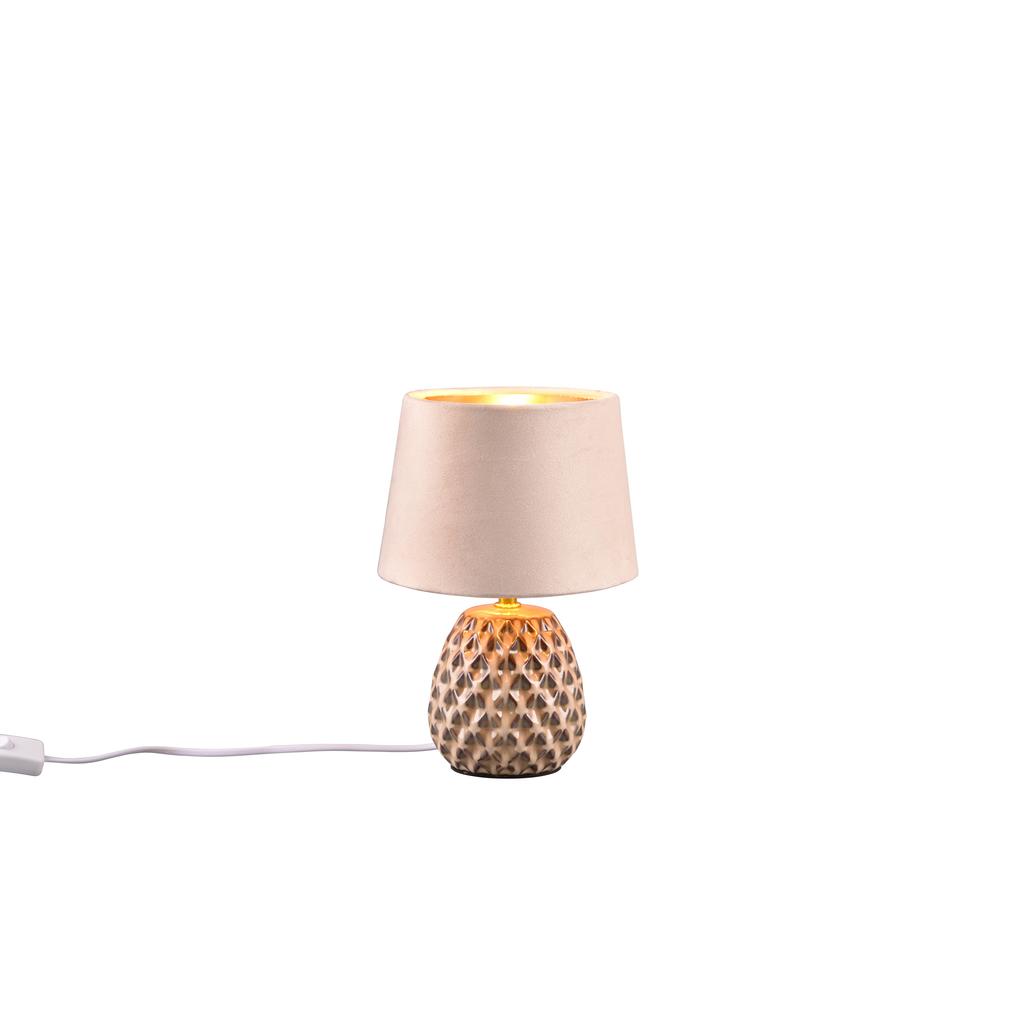 REALITY ARIANA - Tafellamp - Beige - excl. 1x E14 4 W
