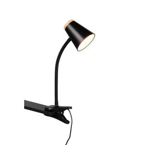PONGO - Klemlicht - Zwart - incl. 1x SMD 4,5 W