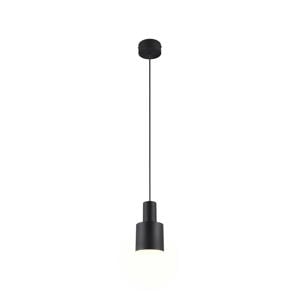 AGUDO - Hanglamp - Zwart mat - excl. 1x E27 4 W