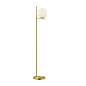 PURE - Vloerlamp - Messing mat - excl. 1x E14 3,5 W
