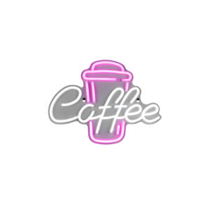COFFEE - Wandlamp - Transparant helder - incl. 1x SMD 5 W