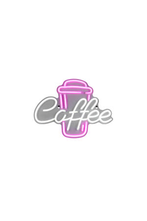 COFFEE - Wandlamp - Transparant helder - incl. 1x SMD 5 W 