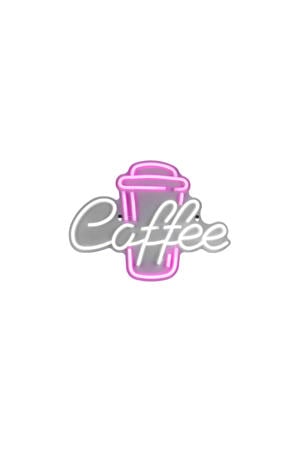 COFFEE - Wandlamp - Transparant helder - incl. 1x SMD 5 W