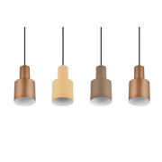 thumbnail: TRIO AGUDO - Hanglamp - Multicolour - excl. 4x E27 4 W